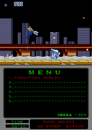 Forgotten Worlds (Mega-Tech) Screenshot