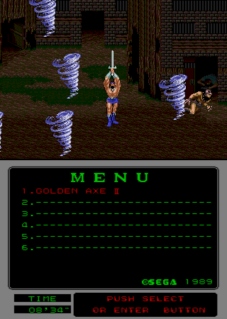 Golden Axe II (Mega-Tech) Screenshot