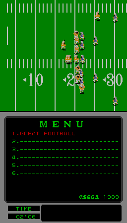 Great Football (Mega-Tech, SMS based) Screenshot