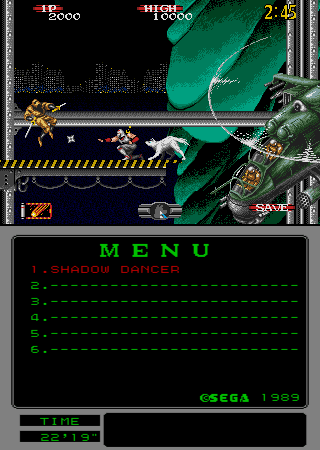 Shadow Dancer (Mega-Tech) Screenshot