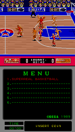 Super Real Basketball (Mega-Tech) Screenshot