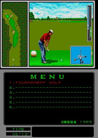 Arnold Palmer Tournament Golf (Mega-Tech) Screenshot