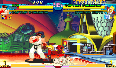 Marvel Vs. Capcom: Clash of Super Heroes (Asia 980112) Screenshot