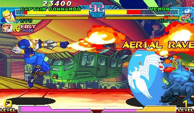 Marvel Vs. Capcom: Clash of Super Heroes (Japan 980112) Screenshot