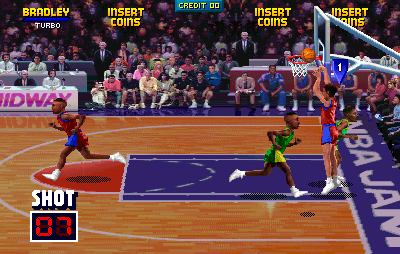 NBA Jam TE (rev 4.0 03/23/94) Screenshot