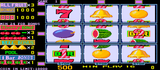 New Cherry '96 Special Edition (v3.61, C1 PCB) Screenshot