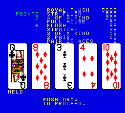 Jack Potten's Poker (NGold, set 2) Screenshot