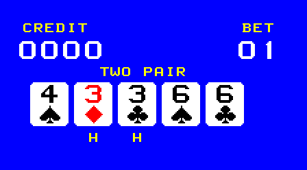 Noraut Deluxe Poker (console) Screenshot