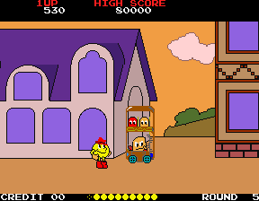 Pac-Land (Midway) Screenshot