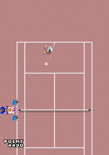 Passing Shot (Japan, 4 Players, System 16A) (FD1094 317-0071) Screenshot