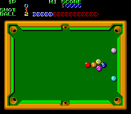 Perfect Billiard (MC-8123, 317-0030) Screenshot