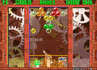 Puzzle Bobble 2 (Ver 2.2O 1995/07/20) Screenshot