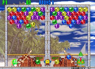 Puzzle Bobble 2X (Ver 2.2J 1995/11/11) Screenshot