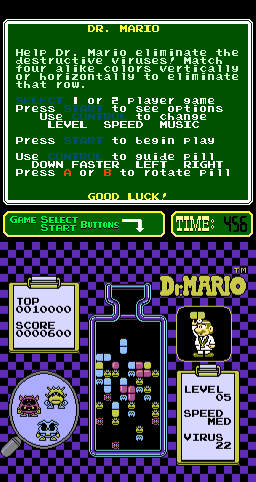 Dr. Mario (PlayChoice-10) Screenshot