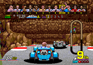 Power Drift (Japan) Screenshot
