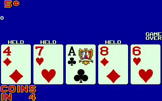 Player's Edge Plus (PP0065) Joker Poker (Aces or Better) Screenshot