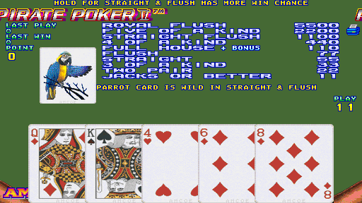 Pirate Poker II (Version 2.4E Dual) Screenshot