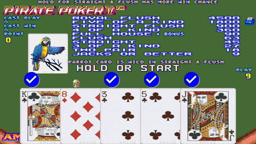 Pirate Poker II (Version 2.2R Dual) Screenshot