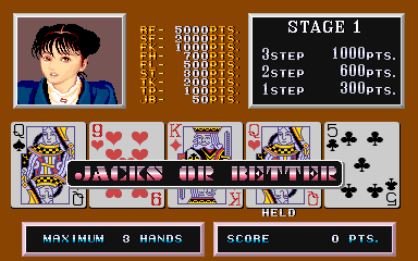 Poker Ladies (Leprechaun ver. 401) Screenshot