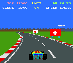 Gran Premio F1 (Italian bootleg of Pole Position II) Screenshot