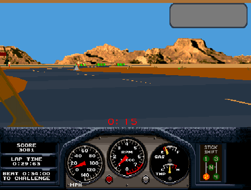 Race Drivin' (compact, rev 5) Screenshot