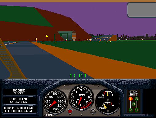 Race Drivin' (compact, rev 2) Screenshot