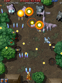 Raiden Fighters (Japan set 1) Screenshot