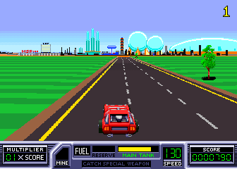 Road Blasters (upright, rev 4) Screenshot