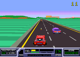 Road Blasters (upright, rev 3) Screenshot