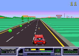 Road Blasters (upright, German, rev 2) Screenshot