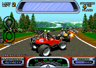 Road Riot 4WD (set 1, 04 Dec 1991) Screenshot