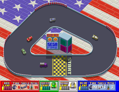 Rough Racer (Japan, Floppy Based, FD1094 317-0058-06b) Screenshot