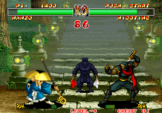 Samurai Shodown II / Shin Samurai Spirits: Haohmaru Jigokuhen Screenshot