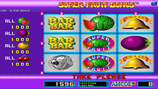 Super Fruit Bonus (Version 2.5R, set 1) Screenshot