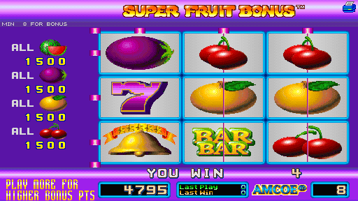 Super Fruit Bonus (Version 2.2B, set 1) Screenshot