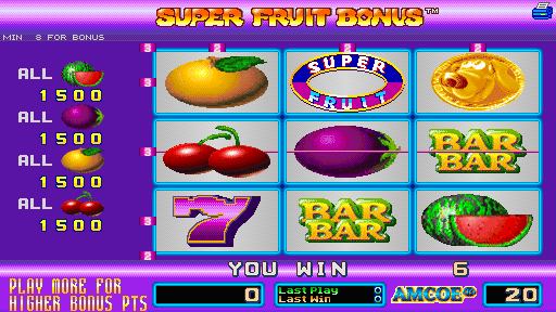 Super Fruit Bonus (Version 2.2EB Dual) Screenshot