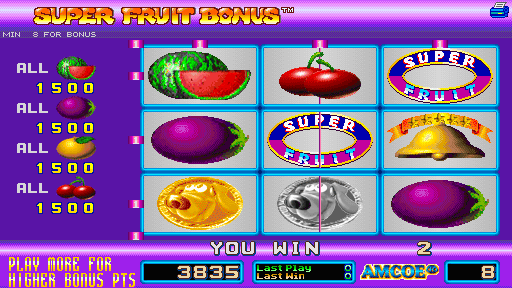 Super Fruit Bonus (Version 2.0B) Screenshot