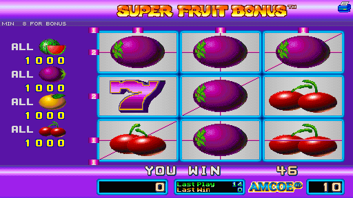 Super Fruit Bonus (Version 2.5R Dual) Screenshot