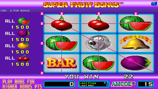 Super Fruit Bonus (Version 2.2B Dual) Screenshot