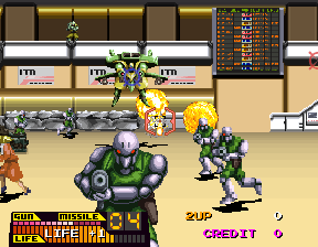 Steel Gunner (Japan) Screenshot