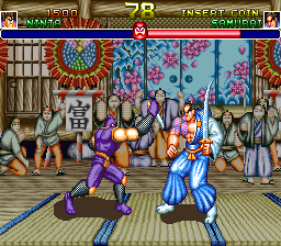 Shogun Warriors (World) Screenshot