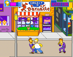 The Simpsons (2 Players World, set 2) Screenshot