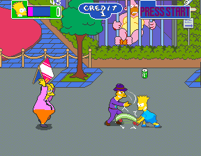 The Simpsons (2 Players Asia) Screenshot