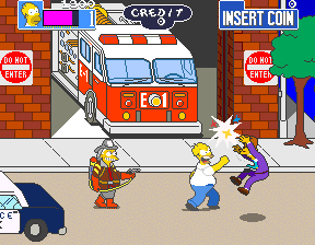 The Simpsons (2 Players Japan) Screenshot