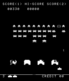 Super Invaders (bootleg set 2) Screenshot