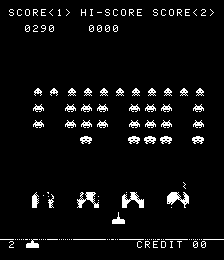 Super Invaders (Zenitone-Microsec) Screenshot