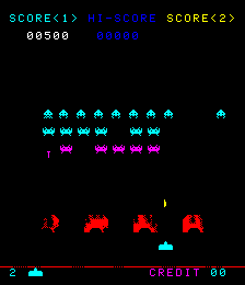 Space Invaders (SV Version rev 2) Screenshot