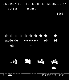 Space Invaders (TV Version rev 2) Screenshot