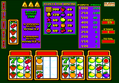 Slots (Belgian Cash, Game Card 95-752-008) Screenshot