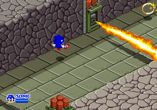 SegaSonic The Hedgehog (Japan, prototype) Screenshot